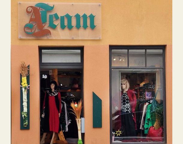 Außenansicht Modegeschäft ATeam