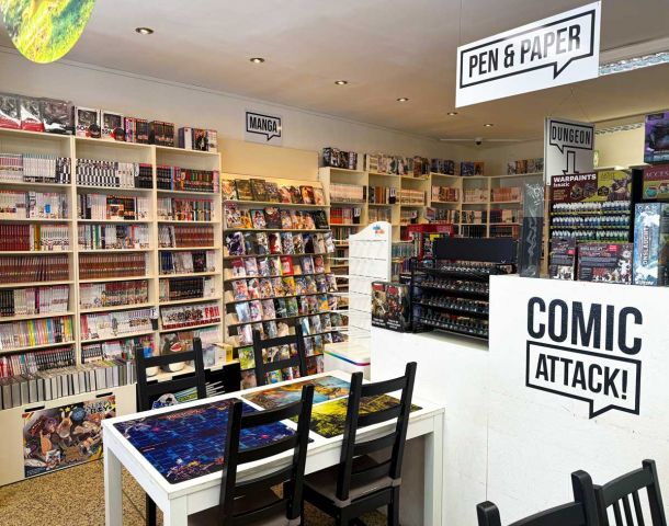 innenansicht laden und spielfläche