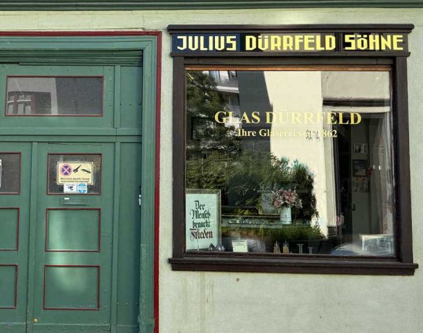 Außenansicht Glaserei Dürrfeld