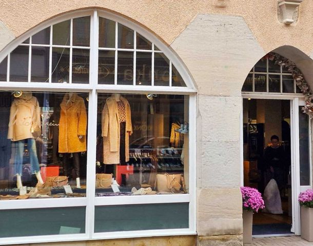 Schaufenster Modegeschäft Hildesheim