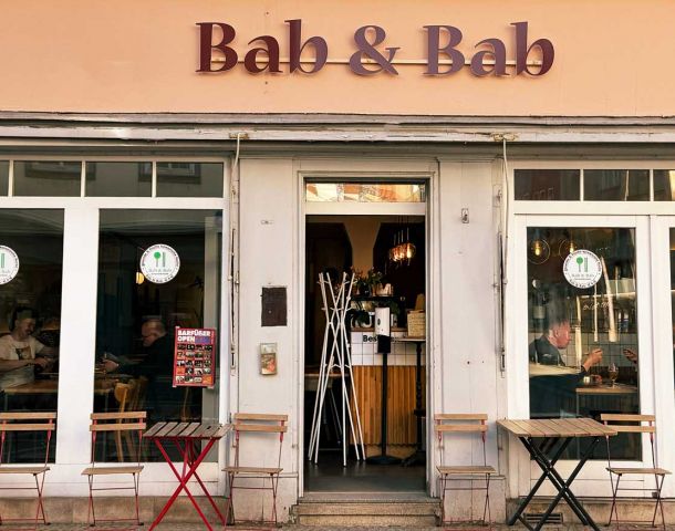 Außenansicht Gaststätte Bab&Bab