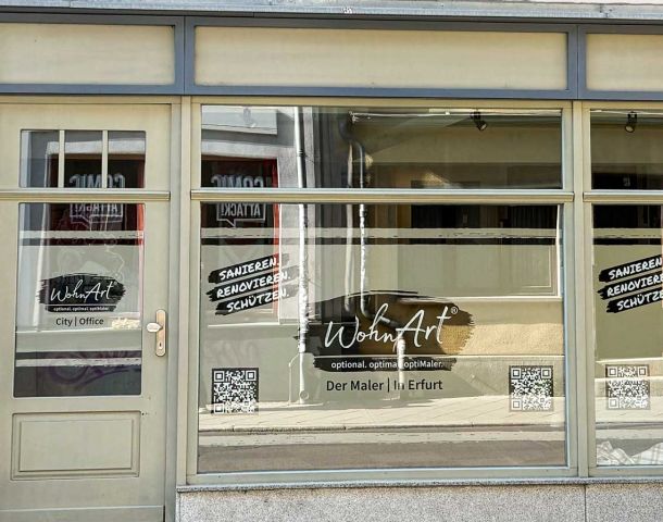Außenansicht Malerfachbetrieb Wohnart