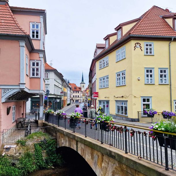 Langebruecke-HoeheSackpfeiffenmuehle-Blickrichtung Große Arche