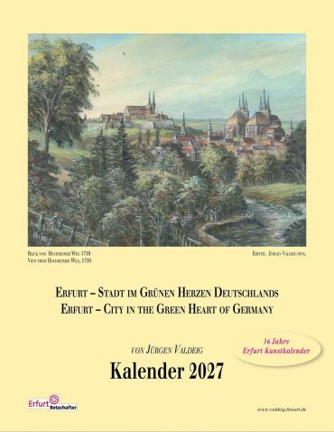 Kunstkalender 2027 von Jürgen Valdeig