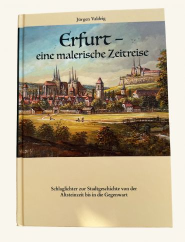 Foto Buchdeckel Bildband Malerische Zeitreise von Jürgen Valdeig