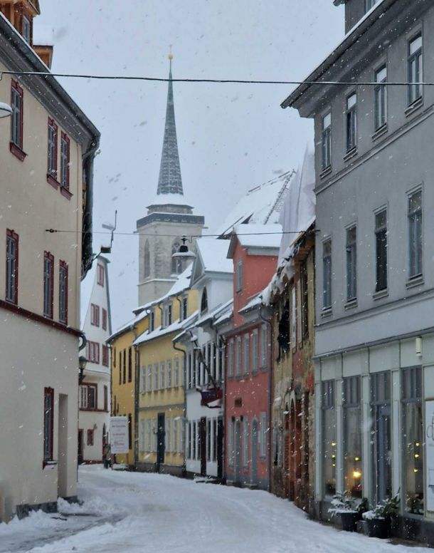 Blick in die Grosse Arche-Winter